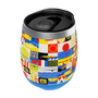 Top angled view of the MAGNETumbler 12oz Stemless with Lid Fischer Topwater
