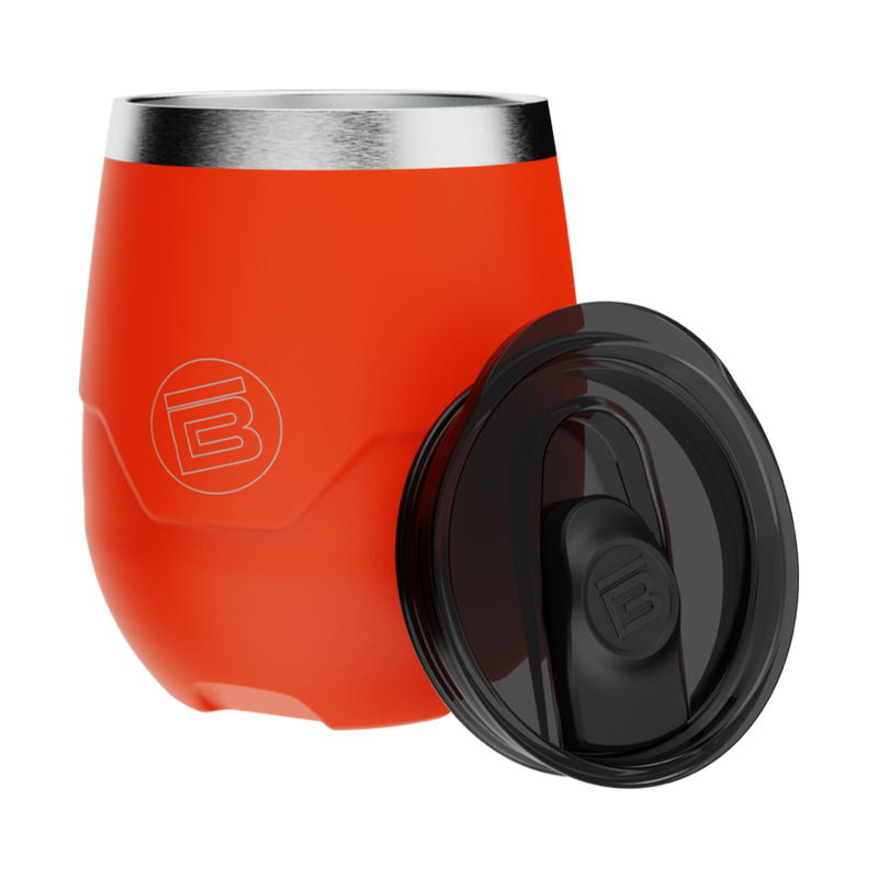 A detailed image of the MAGNETumbler 12oz Stemless with Lid Sunrise, showing its design and key features.