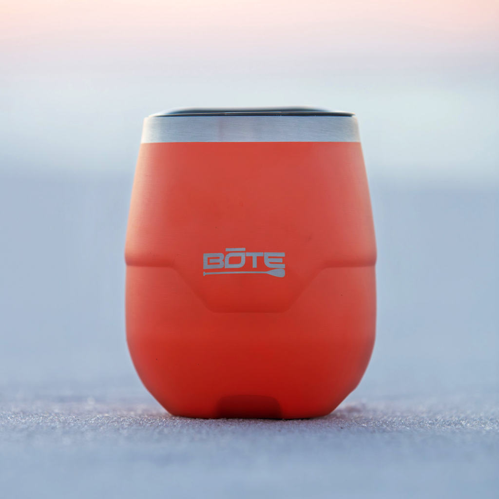 A detailed image of the MAGNETumbler 12oz Stemless with Lid Sunrise, showing its design and key features.
