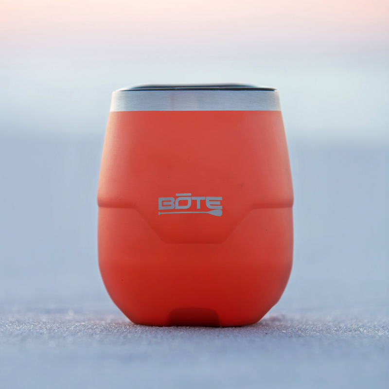 A detailed image of the MAGNETumbler 12oz Stemless with Lid Sunrise, showing its design and key features.