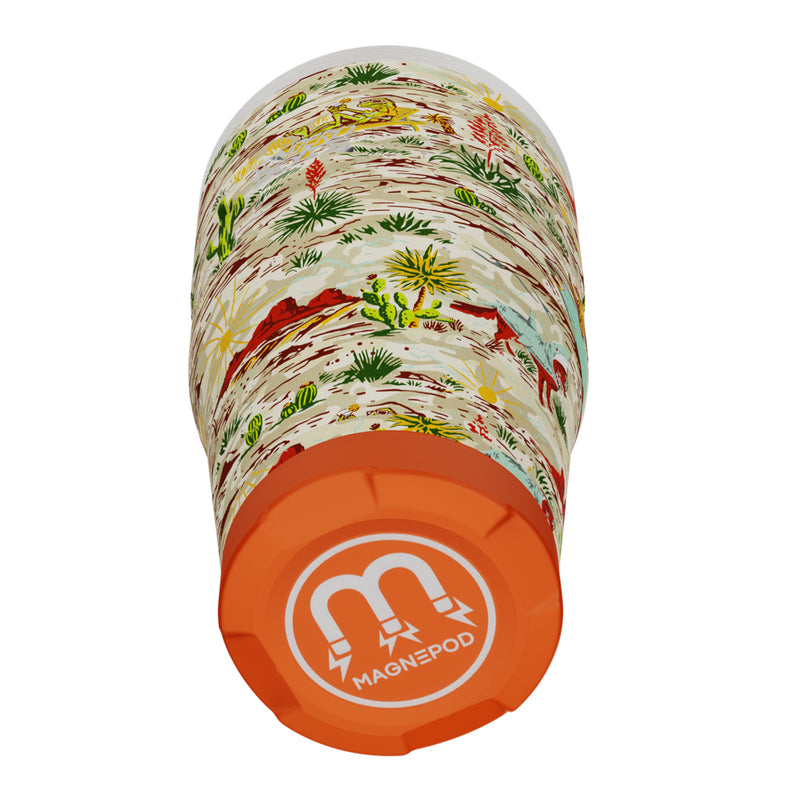 A detailed image of the MAGNETumbler 32oz with Lid Native Sendero, showing its design and key features.