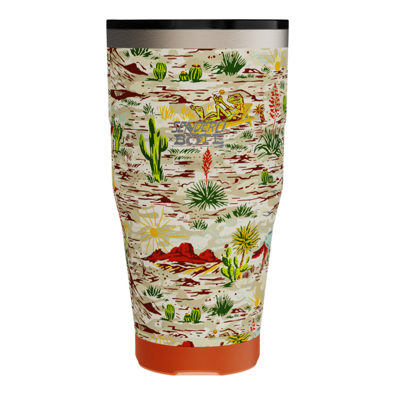 A detailed image of the MAGNETumbler 32oz with Lid Native Sendero, showing its design and key features.