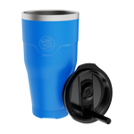 Side view of the MAGNETumbler 32oz with Lid Harbor Blue