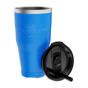 Side view of the MAGNETumbler 32oz with Lid Harbor Blue