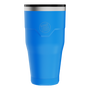 Side view of the MAGNETumbler 32oz with Lid Harbor Blue and no straw
