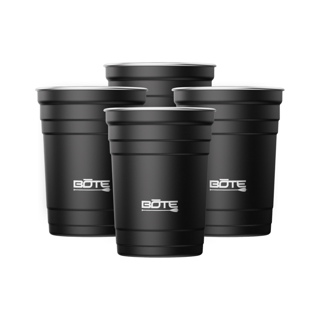 Stainless Steel Cups 4-Pack