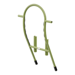 Front angled view of the tackle rac olive