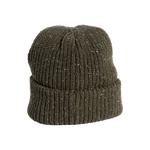 Back view of the BOTE Trademark Beanie in green