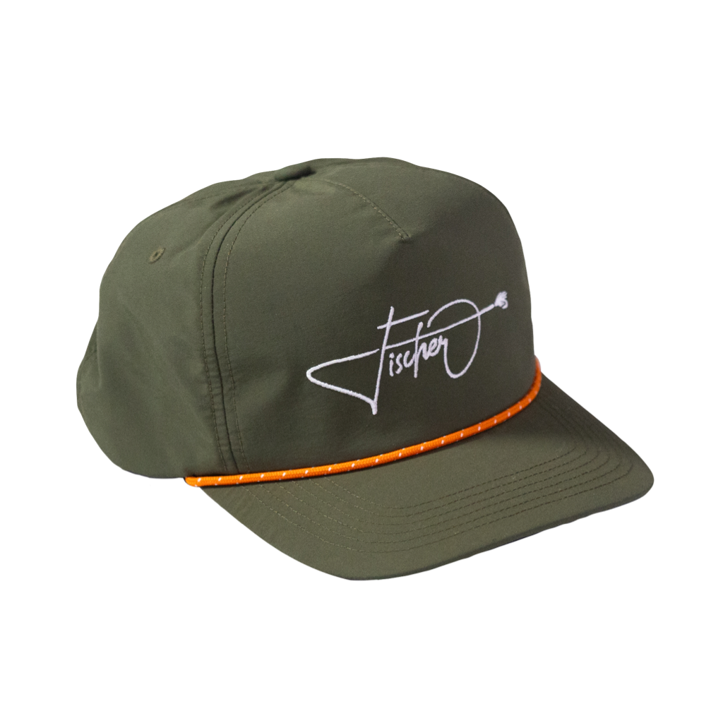 Front angled view of the BOTE Fischer Snapback Hat