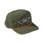 Front angled view of the BOTE Fischer Snapback Hat