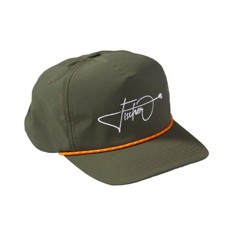 Front angled view of the BOTE Fischer Snapback Hat