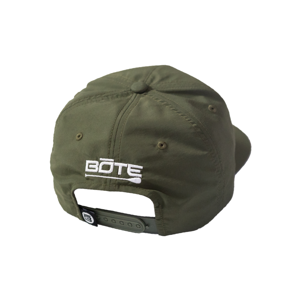 Back view of the BOTE Fischer Snapback Hat