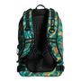 Rear view of Highwater Backpack Native Bombardier showing padded straps and back panel.