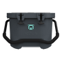 Front view of the Kula 10 cooler in graphite