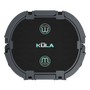 Top view of the Kula 10 cooler in graphite
