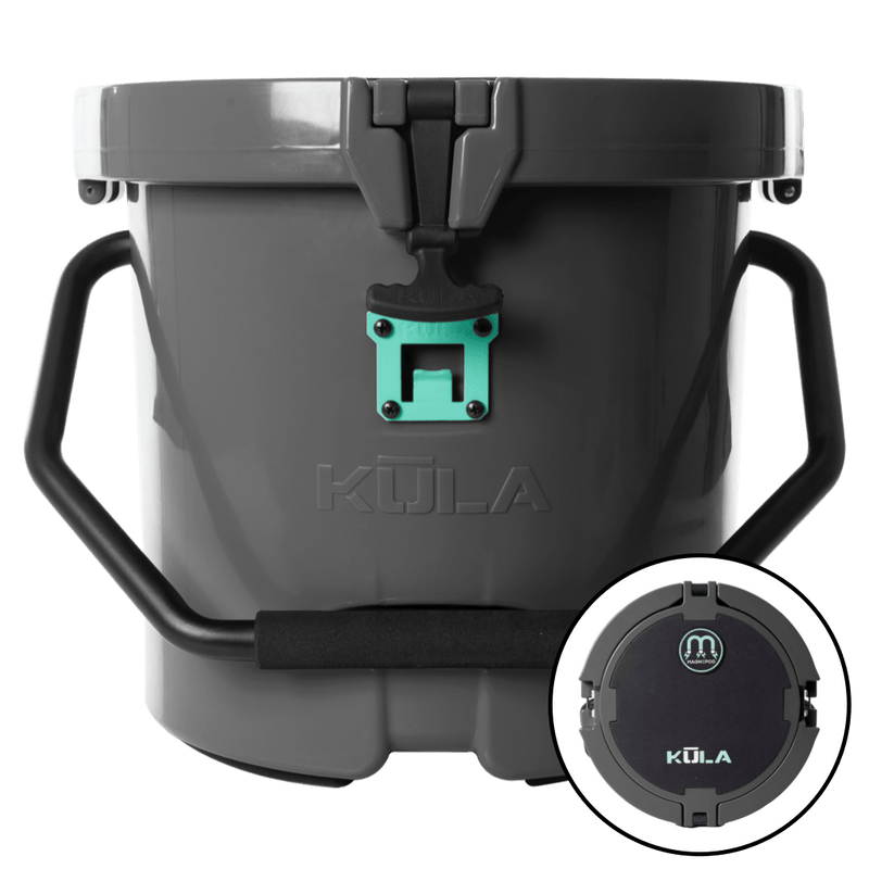 Front view of the KULA 5 Graphite cooler