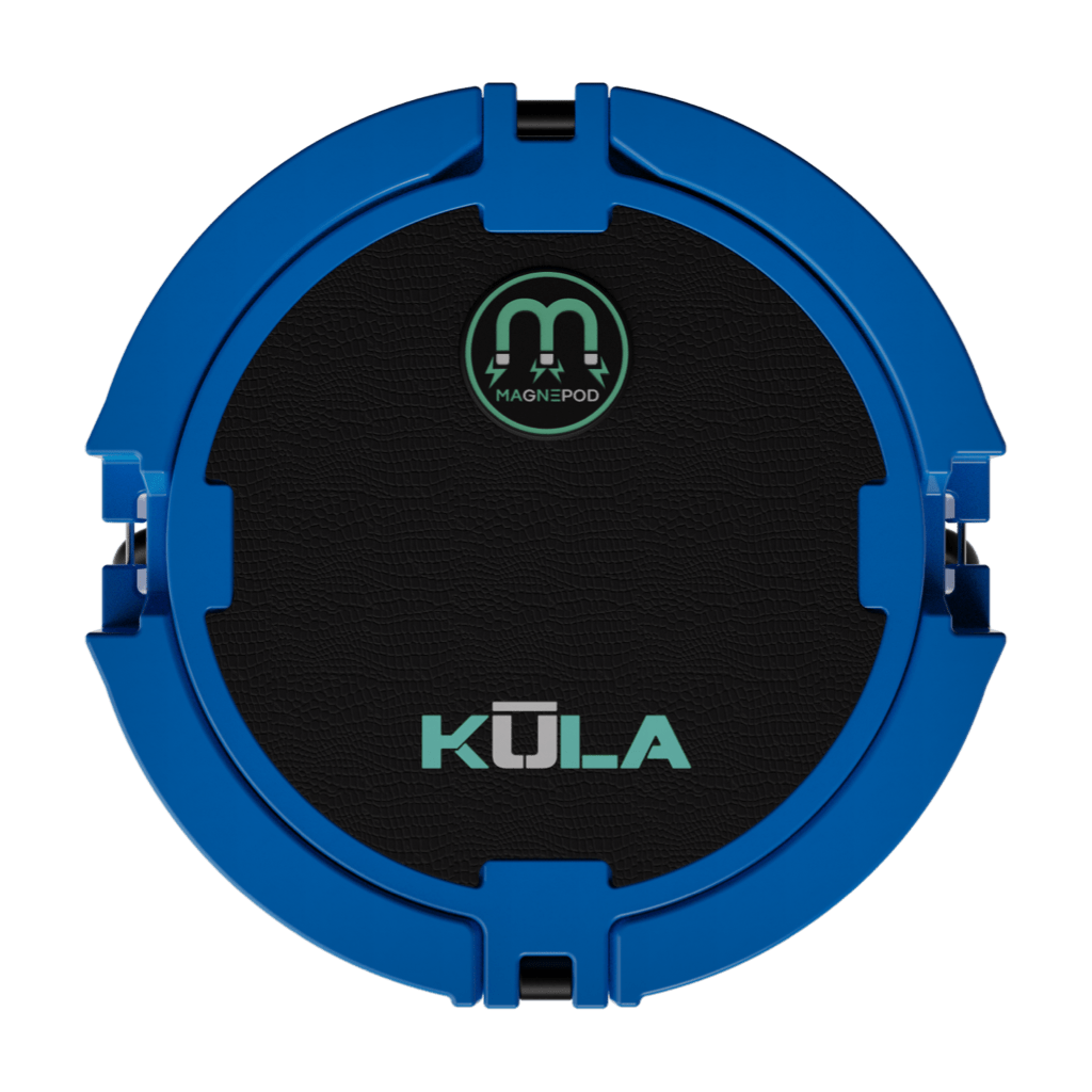 Top view of the KULA 5 MAGNEPOD™ Cooler Harbor Blue
