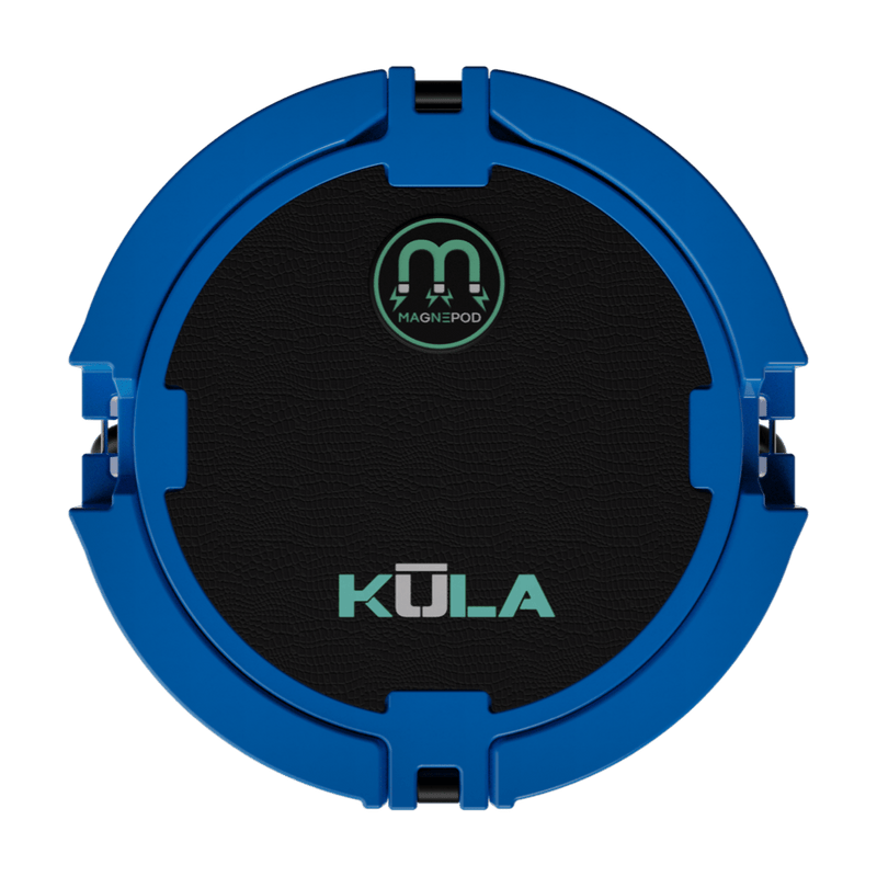 Top view of the KULA 5 MAGNEPOD™ Cooler Harbor Blue