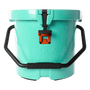Front view of Kula 5 cooler in seafoam