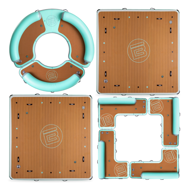 Top view of the Mega Floatilla configuration