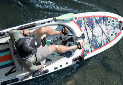 Pedal. Paddle. Fish.