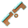 Top view of the Inflatable Dock Hangout Super Sectional configuration