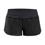 Front image of the Women's Flight Short Black