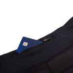 Close image of the pocket of the Women's Flight Short Black
