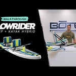 LowRider Aero Tandem 11'6" Full Trax Navy Inflatable Paddle Board video walkthrough.