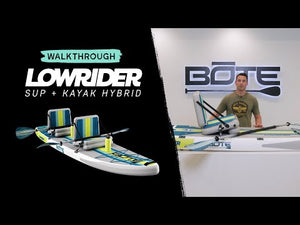 LowRider Aero Tandem 11'6" Full Trax Navy Inflatable Paddle Board video walkthrough.
