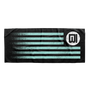 Top view of towel