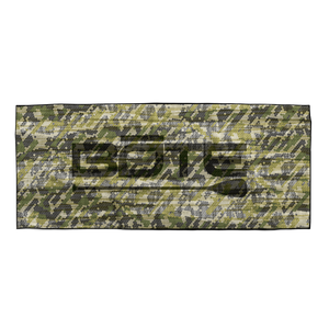 Flat view of towel