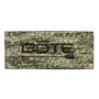 Flat view of towel