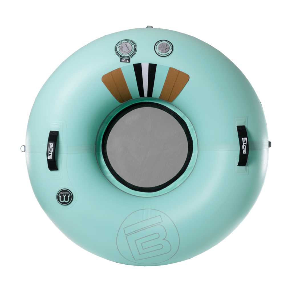 Zoomed in top view of the Inflatable Hangout FLOATube Classic