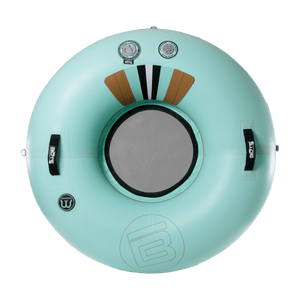 Zoomed in top view of the Inflatable Hangout FLOATube Classic