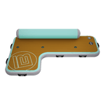 Top angled view of the Inflatable Dock Hangout Couch [Port] Classic