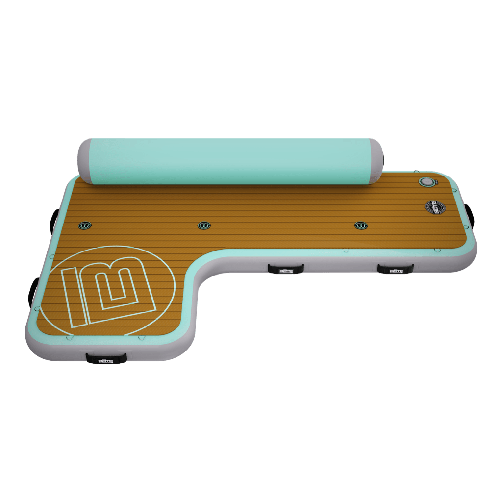 Top angled view of the Inflatable Dock Hangout Couch [Port] Classic