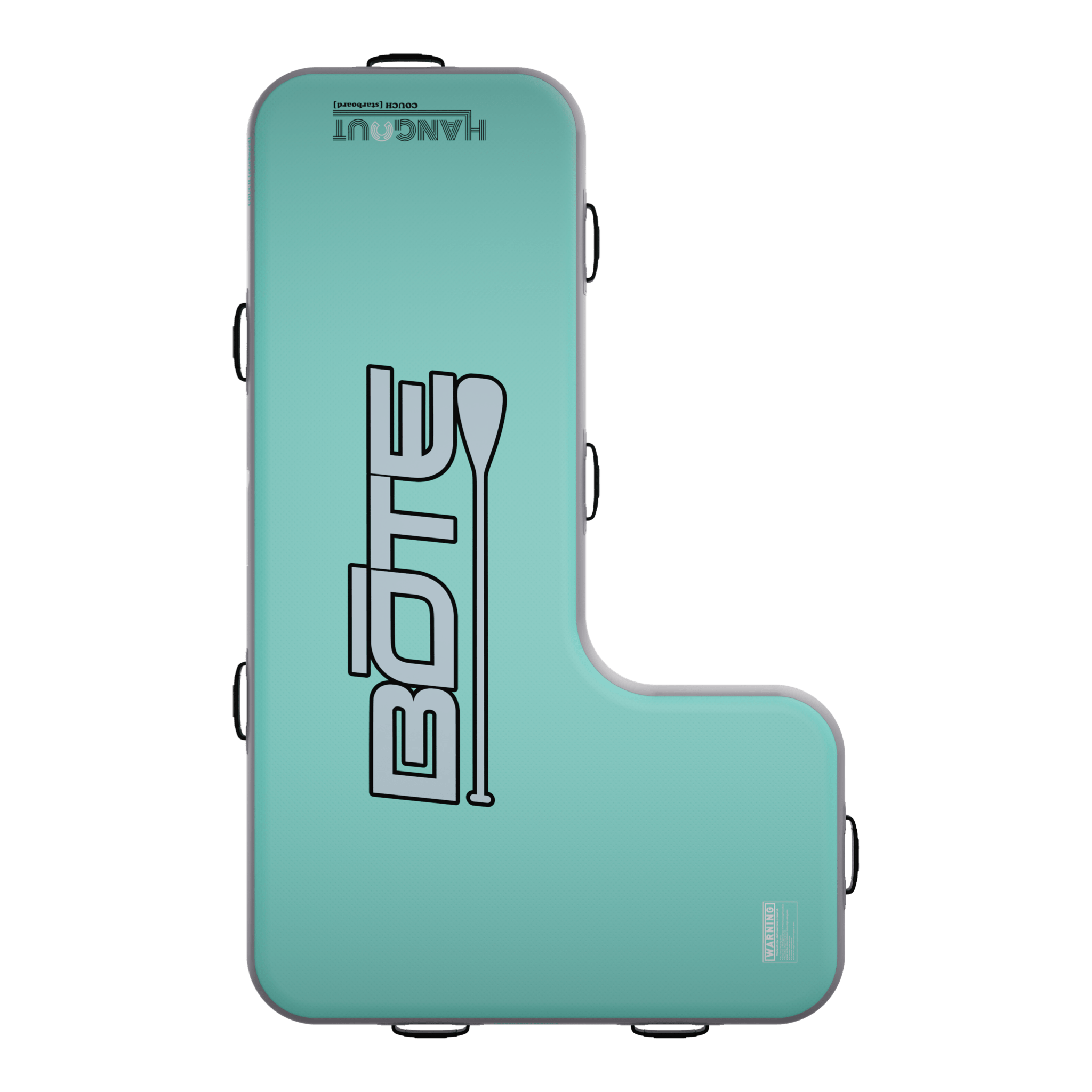 Bottom view of the Inflatable Dock Hangout Couch [Starboard] Classic