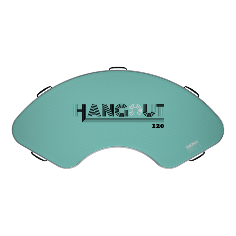 Bottom view of the Inflatable Dock Hangout 120 Classic