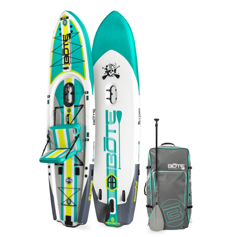 Rackham Aero 12′4″ Full Trax Jade Inflatable Paddle Board
