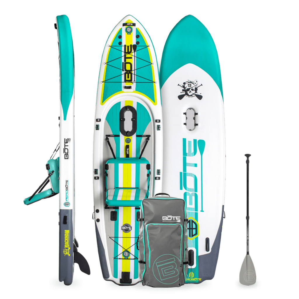 Rackham Aero 12′4″ Full Trax Jade Inflatable Paddle Board