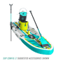 Rackham Aero 12′4″ Full Trax Jade Inflatable Paddle Board