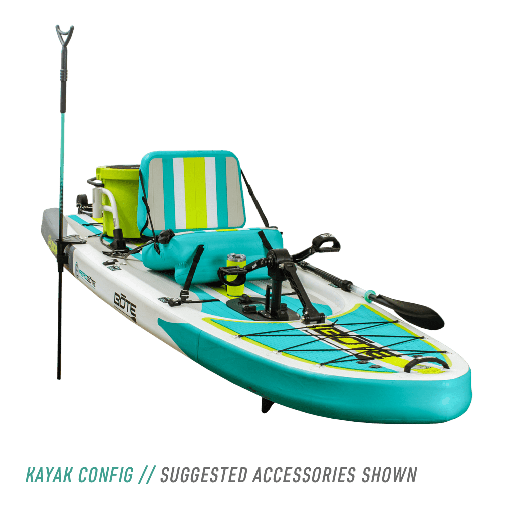 Rackham Aero 12′4″ Full Trax Jade Inflatable Paddle Board