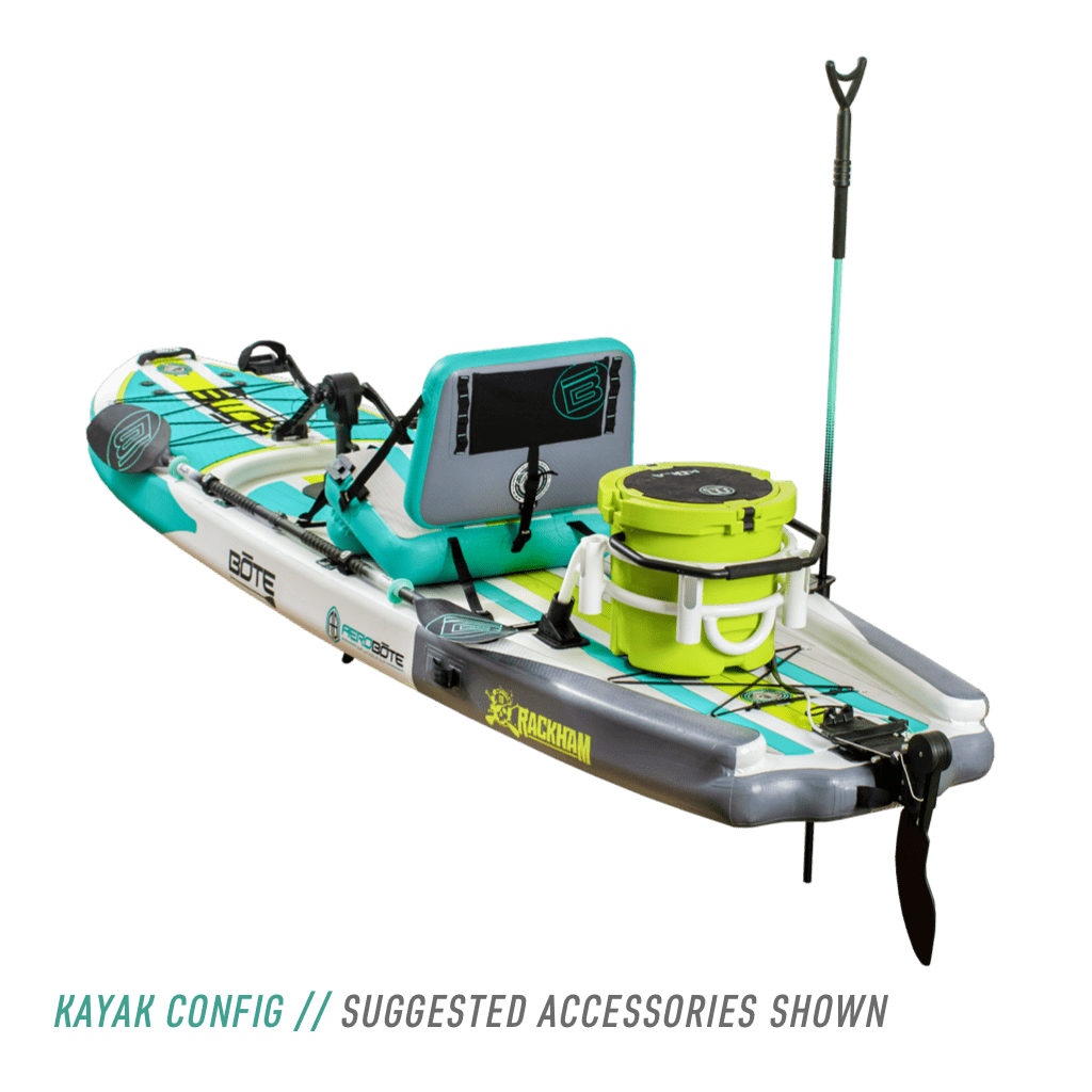 Rackham Aero 12′4″ Full Trax Jade Inflatable Paddle Board
