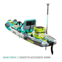 Rackham Aero 12′4″ Full Trax Jade Inflatable Paddle Board