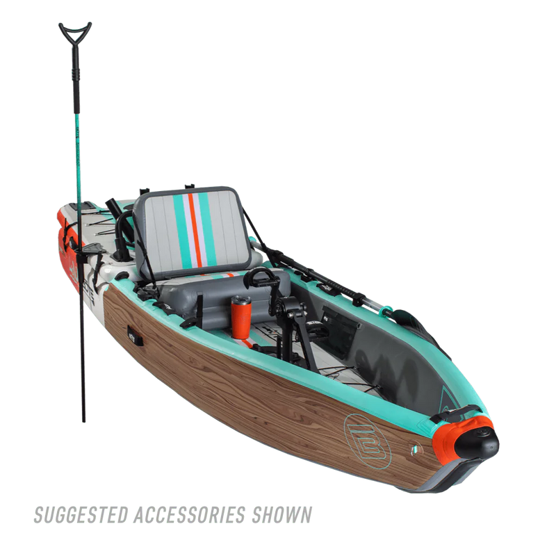 LONO Aero 12′6″ Classic Cypress Inflatable Kayak Package