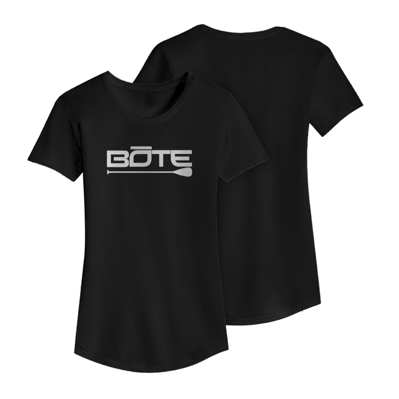 Front and back image of the Women's Logo Tee
