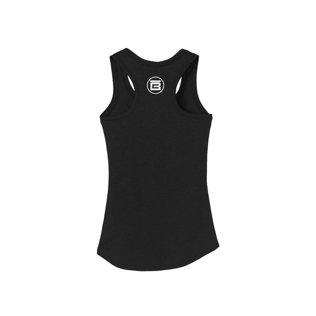 Back view the Women's Logo Tank