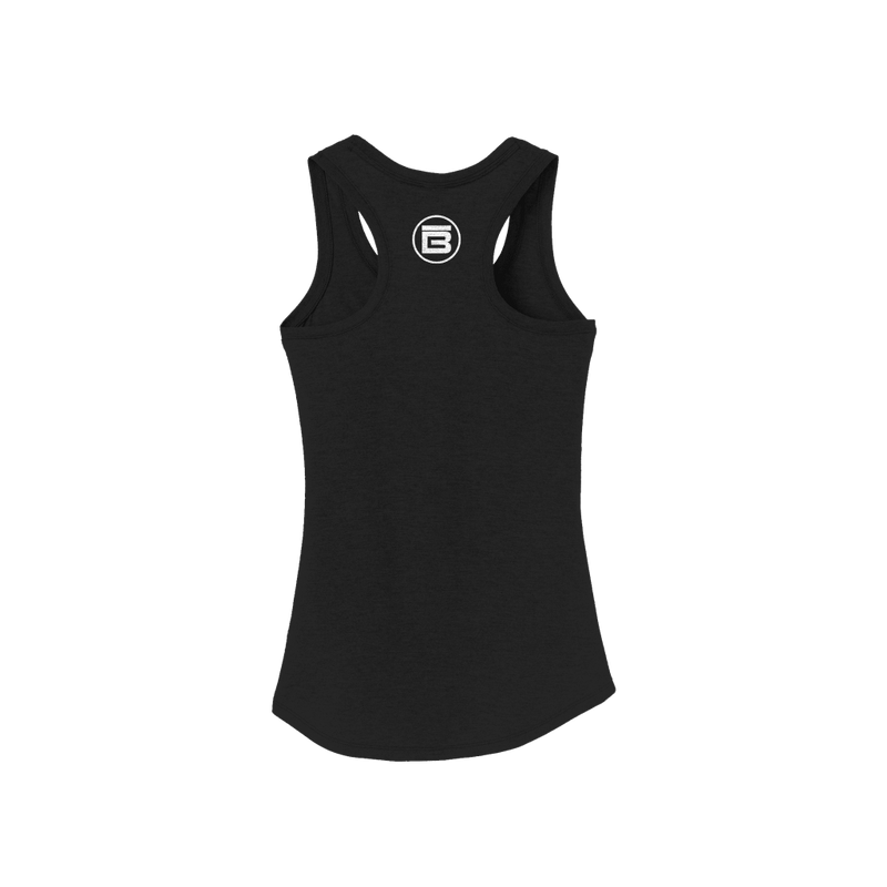 Back view the Women's Logo Tank