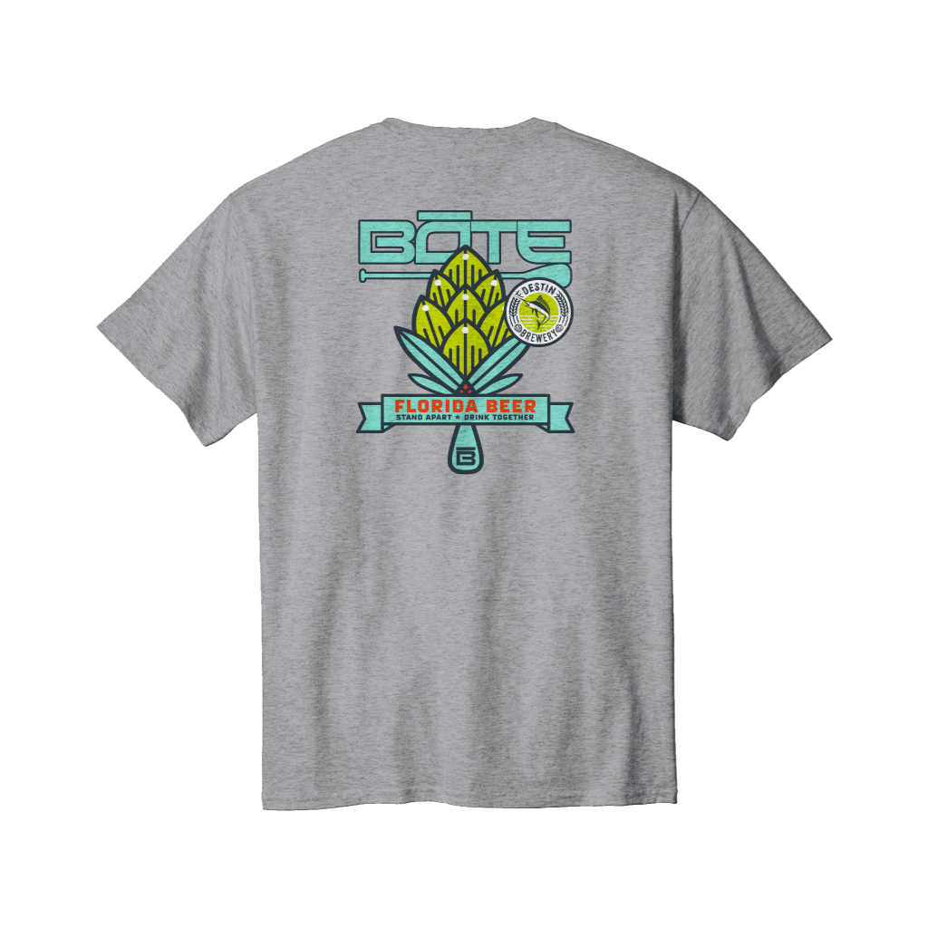 Back view the BOTE Beer Tee